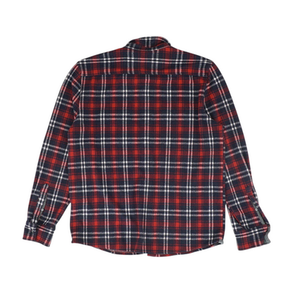 Red Plaid Flannel Button Down