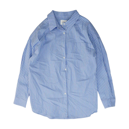Blue Striped Button Down