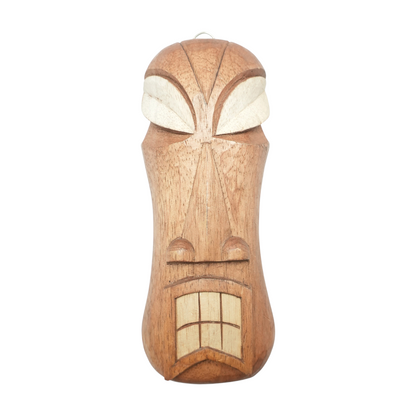 Autographed Original David Horne Hand Carved Tiki