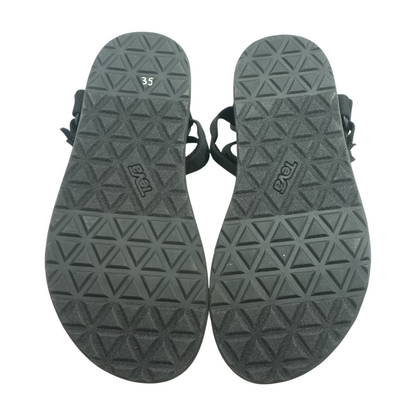 Black Flat Sandals