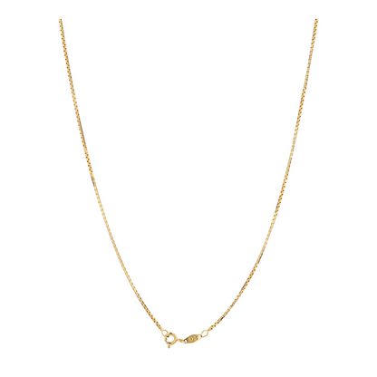 10K Yellow Gold Chain Necklace