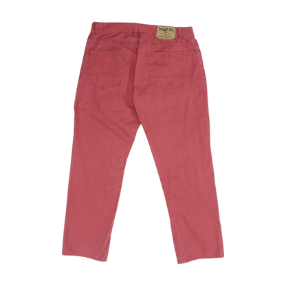 Red Regular Jeans