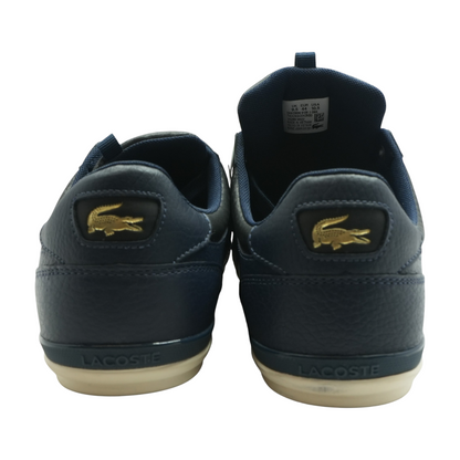 Navy Lace-Up Casual Shoes