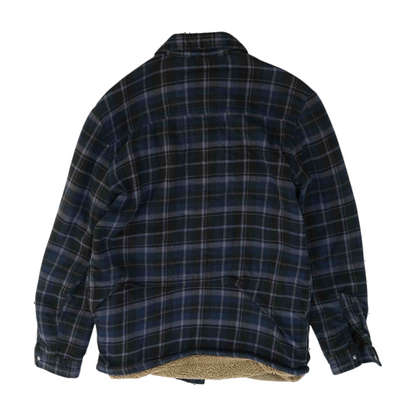 Navy Plaid Jacket