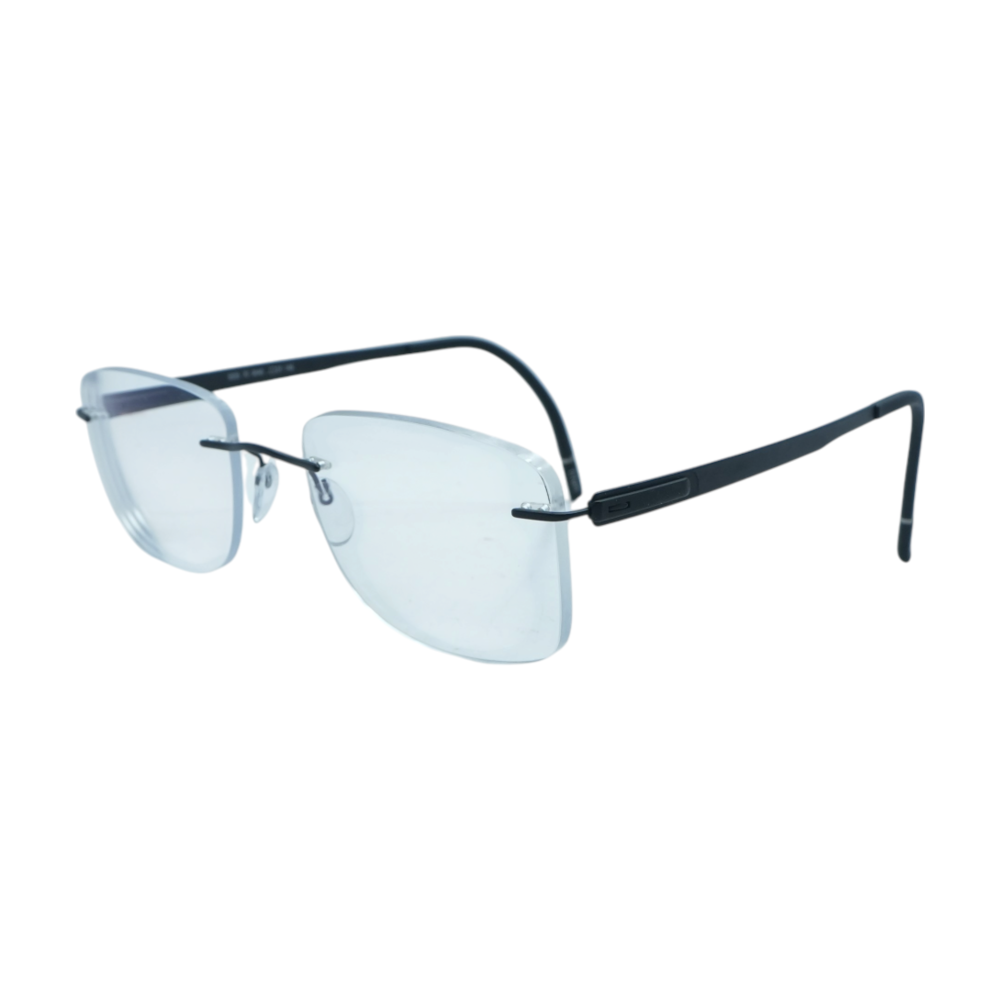 Black 5555 70 9040 Square Prescription Eyewear