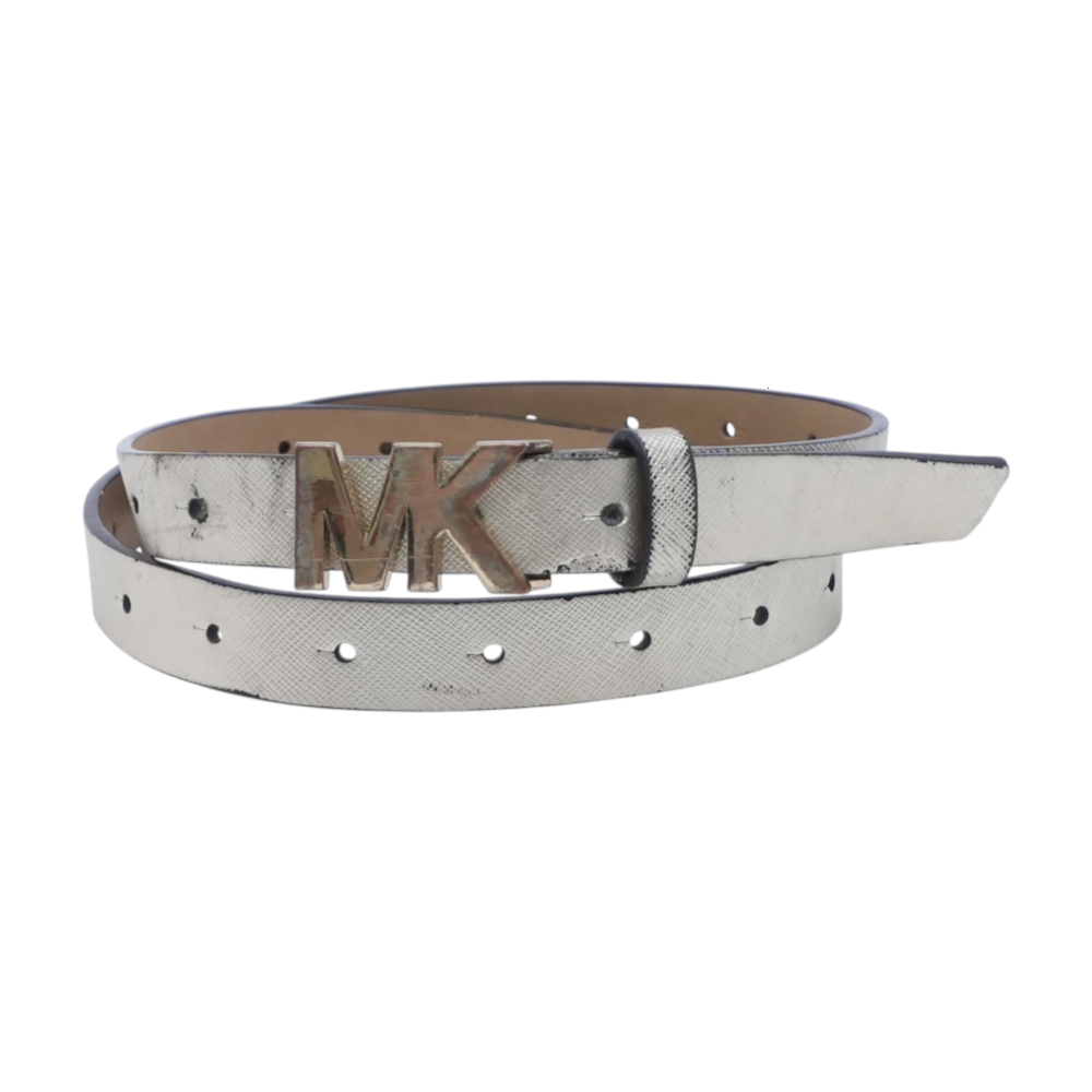 Gold Leather Belt