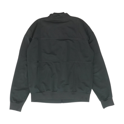 Vintage Black Solid Active Jacket