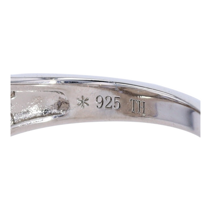 Sterling Silver Opal Fashion Ring