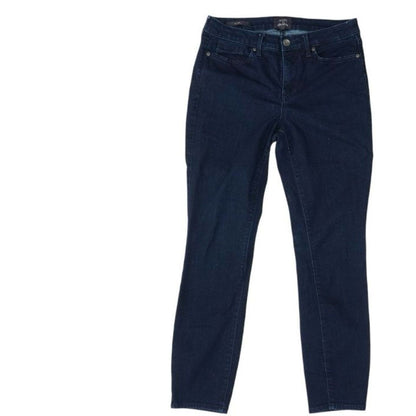 Navy High Rise Skinny Leg Jeans