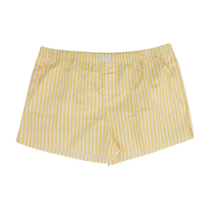 Yellow Plus Striped Pajama Bottom