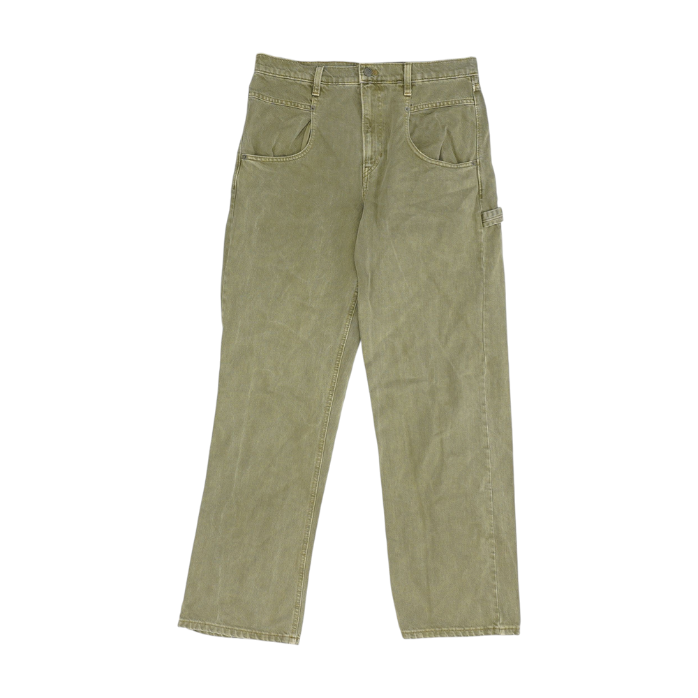 Green Regular Jeans