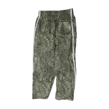 Green Camo Straight Pants