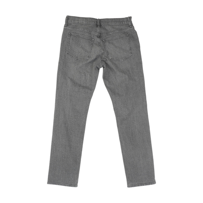 Gray Straight Jeans