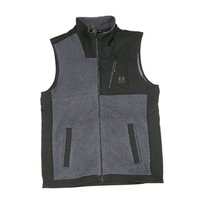 Blue Color Block Vest
