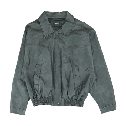 Gray Solid Jacket