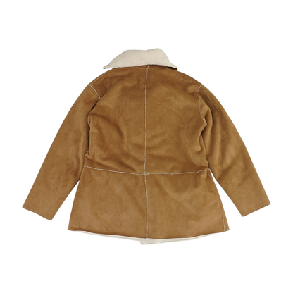 Brown Solid Jacket