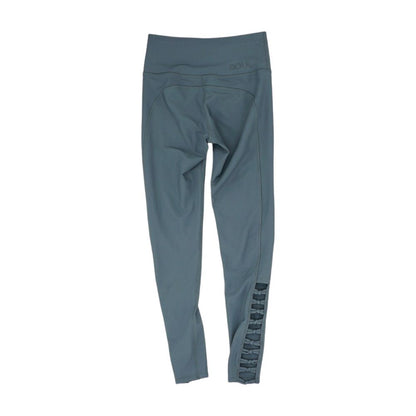 Green Solid Leggings