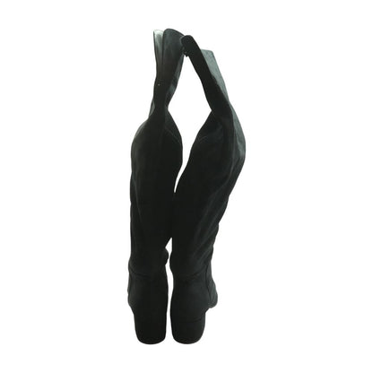 Black Knee High Boots