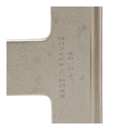 Silver-Tone H Belt Buckle