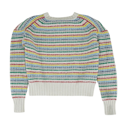 Multi Striped Pullover Sweater