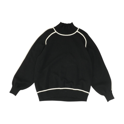 Black Pullover Sweater