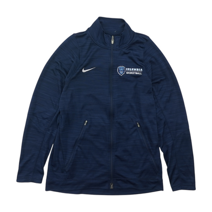 Navy Columbia University Lions Solid Active Jacket