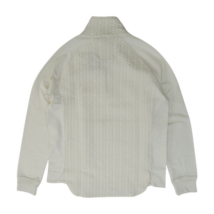White Tennessee Volunteers Solid 1/4 Zip Pullover