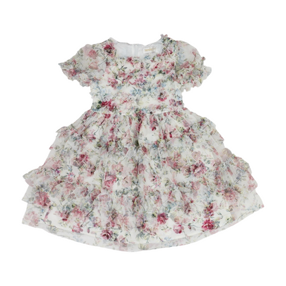White Floral Dress