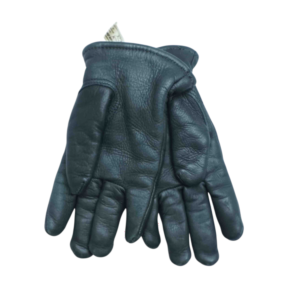 Black Leather Gloves