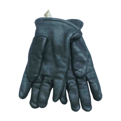 Black Leather Gloves