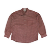 Red Check Outdoor Button Down
