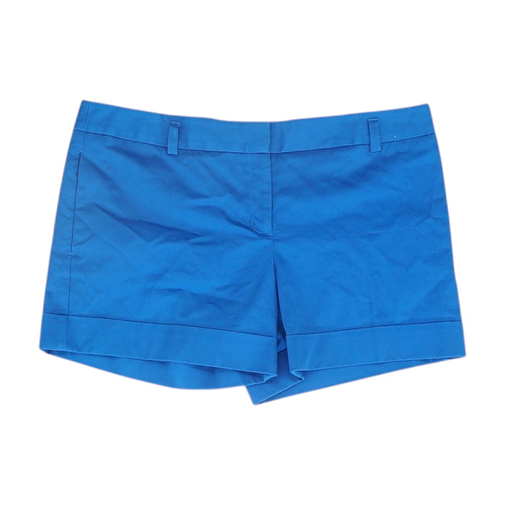 Blue Solid Chino / Khaki Shorts