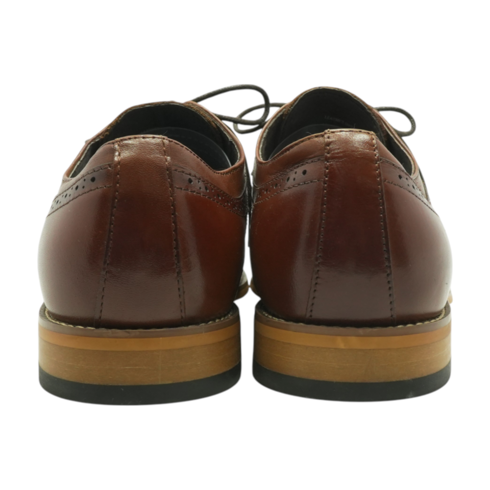 Brown Lace-Up Dress Shoes