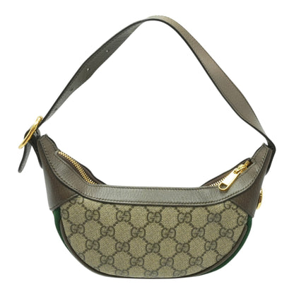 Ophidia Small Shoulder Bag in GG Monogram Coated Canvas