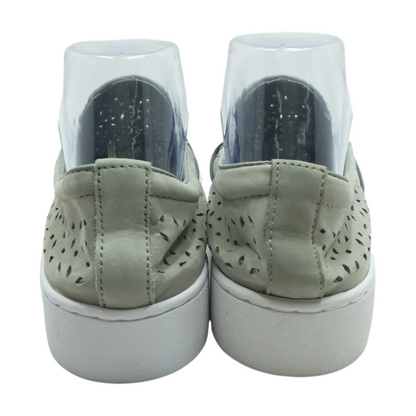 Gray Slip-On Flats