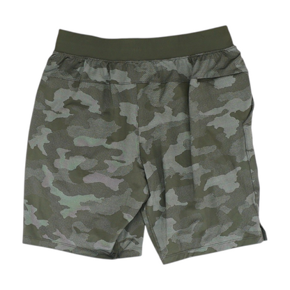 Green Camo Active Shorts