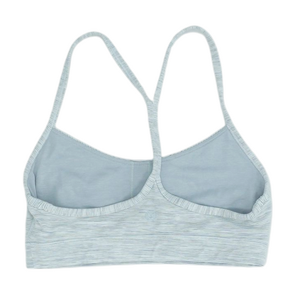 Gray Print Sports Bra