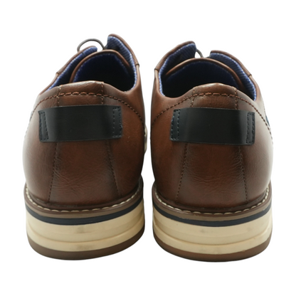 Brown Lace-Up Dress Shoes