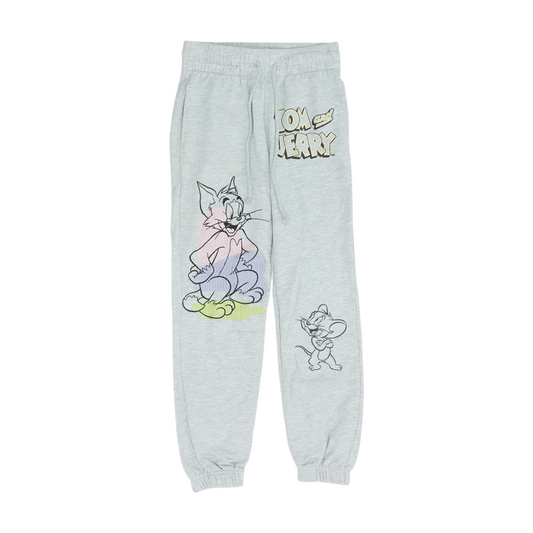 Gray Graphic Pants