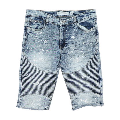 Blue Denim Shorts