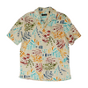 Multi Graphic Short Sleeve Button Down