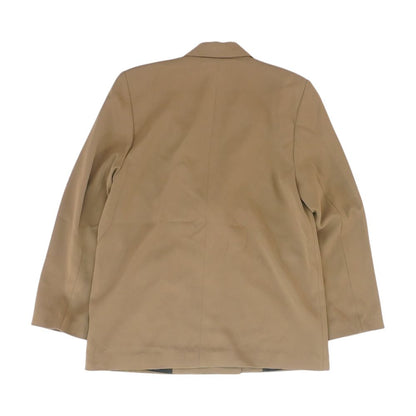 Tan Solid Blazer