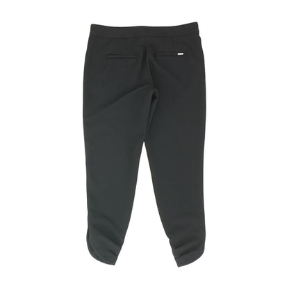 Black Solid Dress Pants