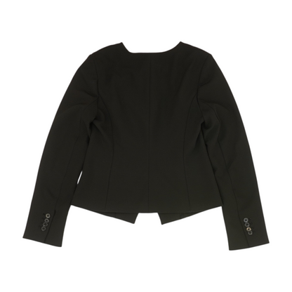Black Solid Blazer