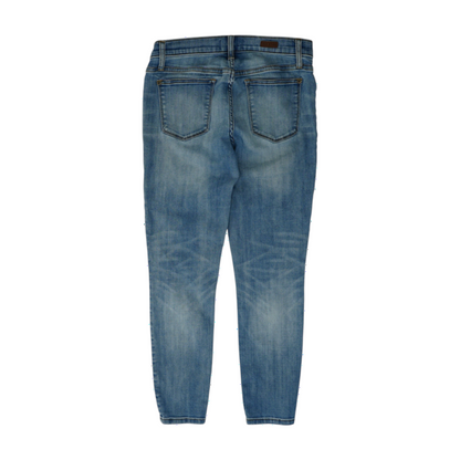 Blue Tapered Jeans