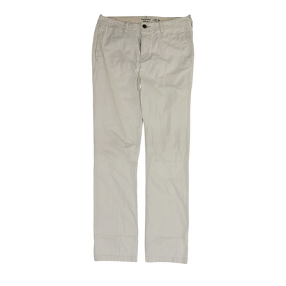 White Regular Pants