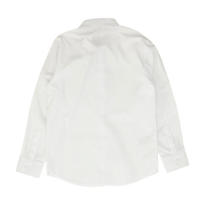 White Long Sleeve Button Down
