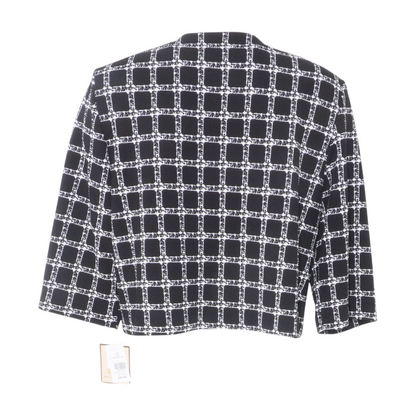 Black Check Blazer