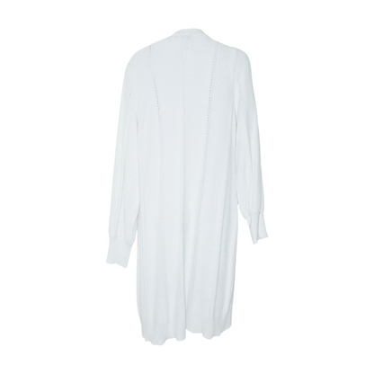 White Cardigan Sweater
