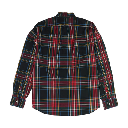 Multi Plaid Long Sleeve Button Down